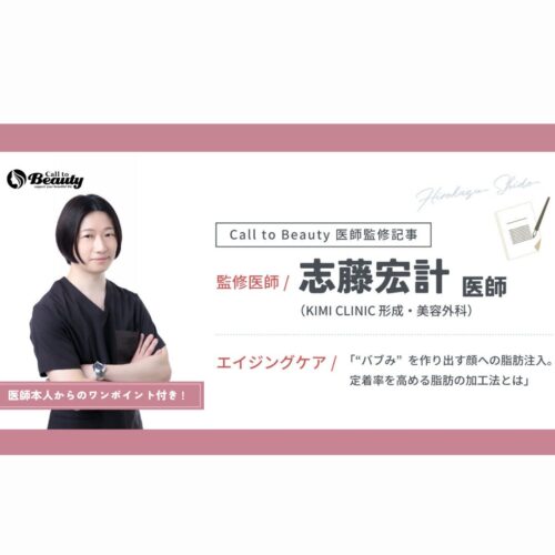 Call to Beautyに志藤院長の記事が掲載されました